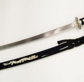 KATANA ORNAMENTALE NERA PEARL DRAGON (ZS541B)
