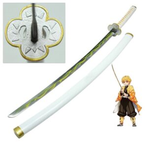 KATANA DI ZENITSU AGATSUMA DALL'ANIME KIMETSU NO YAIBA DEMON SLAYER (ZS653)