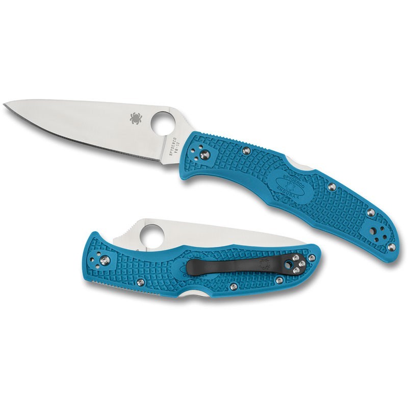 spyderco-endura-4-flat-ground-blue