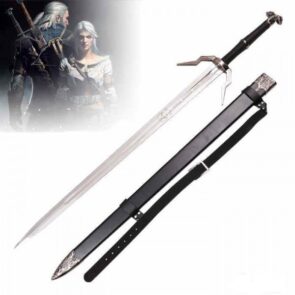 SPADA DI GERARLT - THE WITCHER CON LAMA INCISA (HK9321BN)
