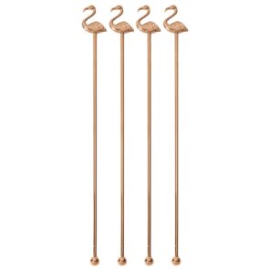 Palette cocktail fenicottero cm 21,5 inox rame