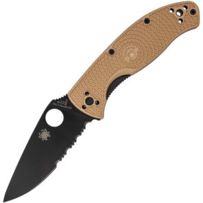SPYDERCO TENACIOUS LINERLOCK TAN (SC122PSTNBK)